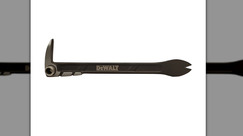 DeWalt Claw bar on white background