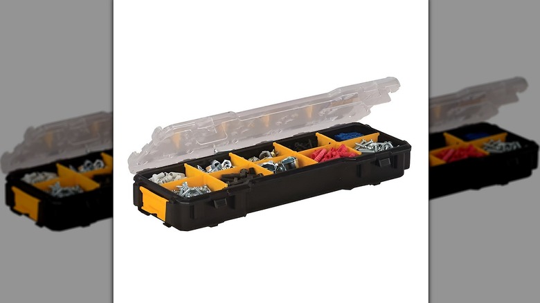 DeWalt small parts organizer on white background