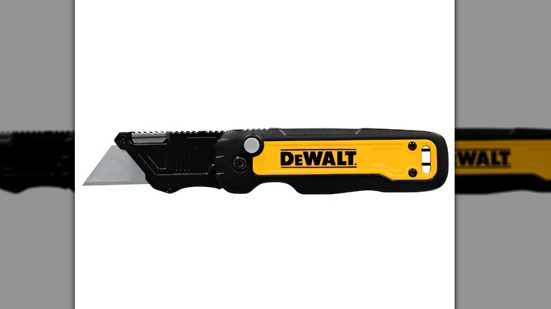 DeWalt utility knife on white background