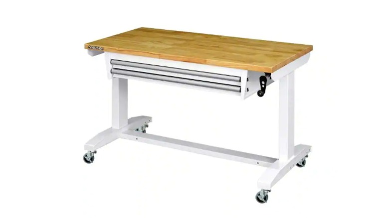 husky workbench with drawers