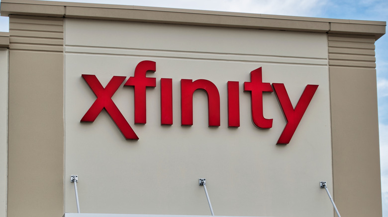 Xfinity retail sign