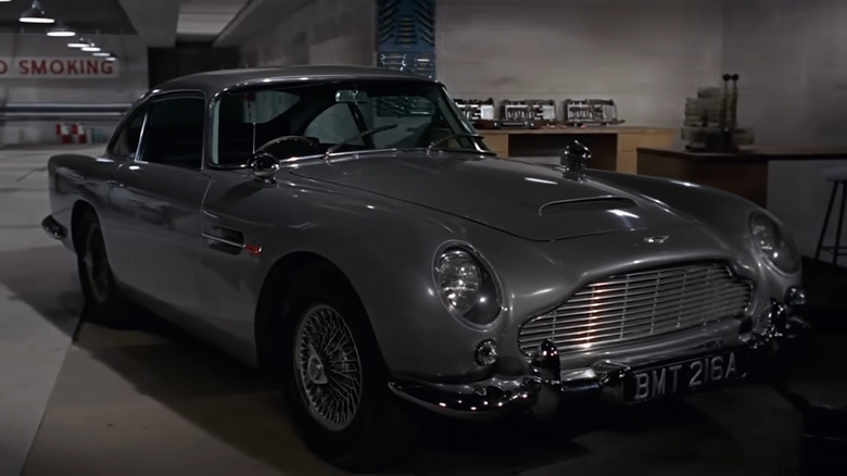 Goldfinger Screen Shot of James Bonds DB5