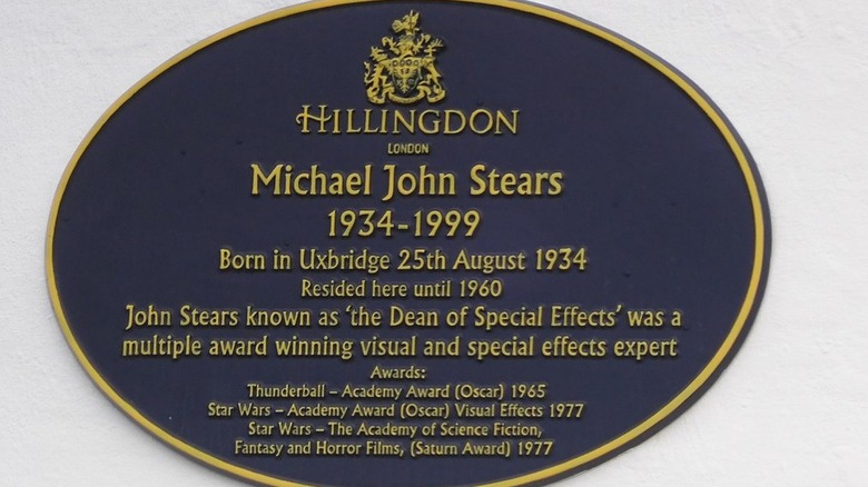 Michael John Stears memorial plaque