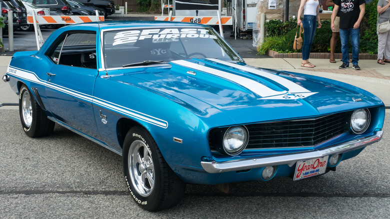 The customized 1969 Yenko Camaro SYC seen in 2 Fast 2 Furious