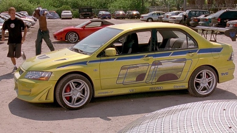 2002 Mitsubishi Lancer Evolution VII from 2 Fast 2 Furious