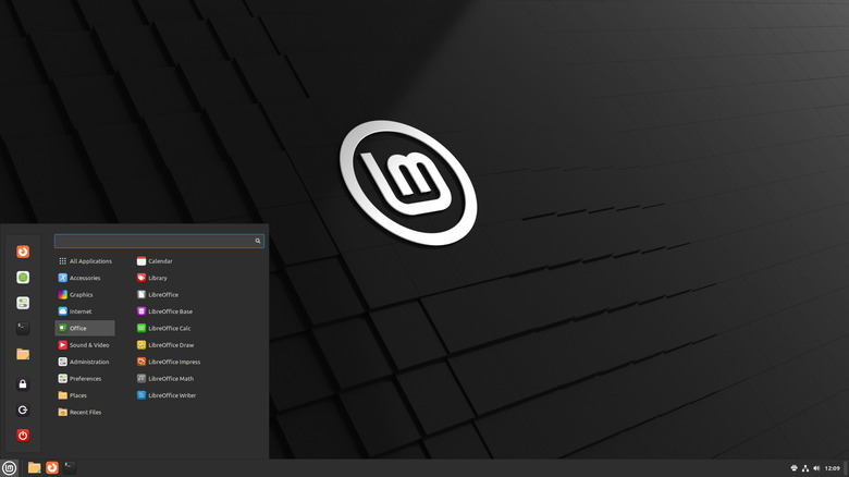 linux mint desktop example