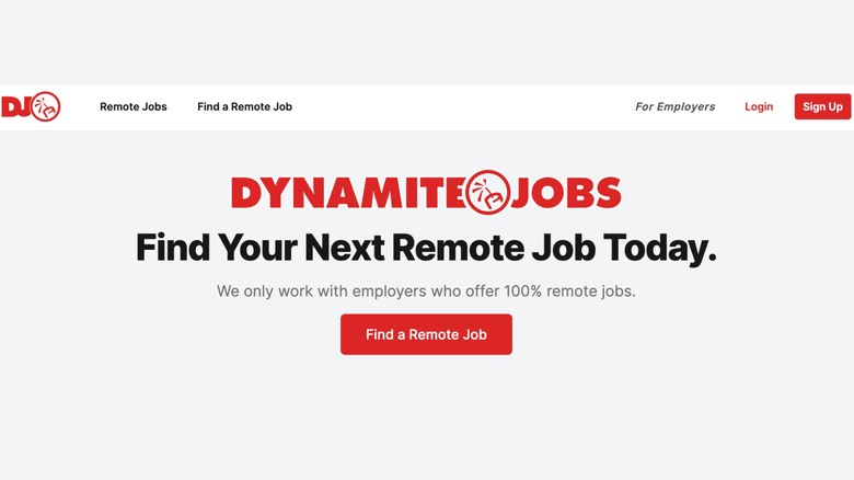 Dynamite Jobs website screenshot