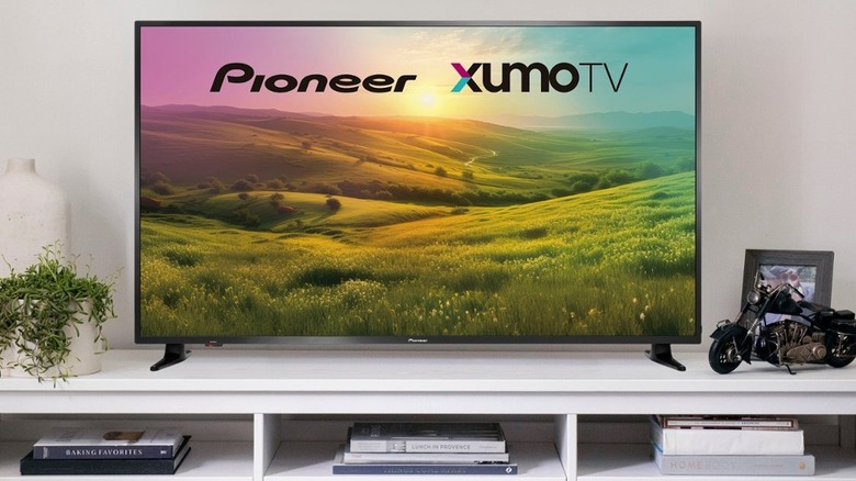 Pioneer Xumo Smart TV in living room