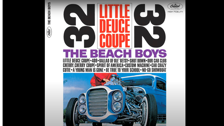 Beach Boys Little Deuce Coupe album cover