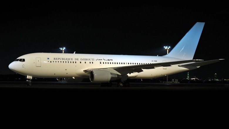 Boeing 767-200ER plane for Djibouti government