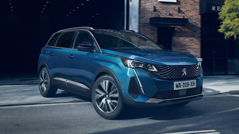 The 2020 Peugeot 5008 SUV has some of the best fuel efficiencies for a diesel-powered SUV