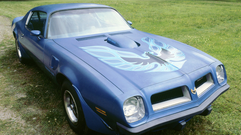 Blue 1974 Trans Am SD