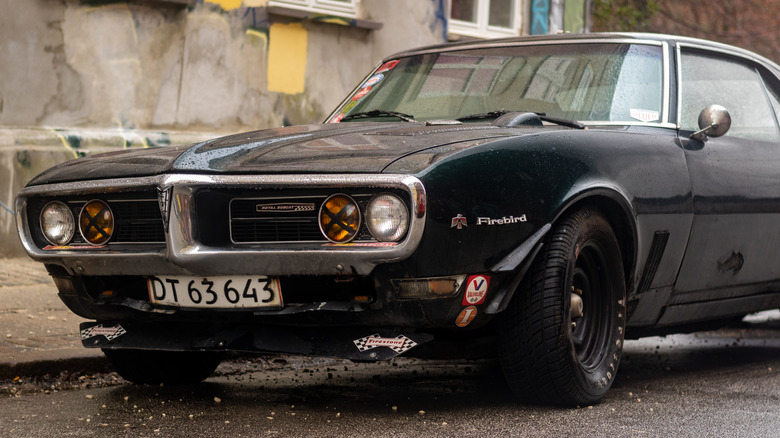 Black 1968 Firebird