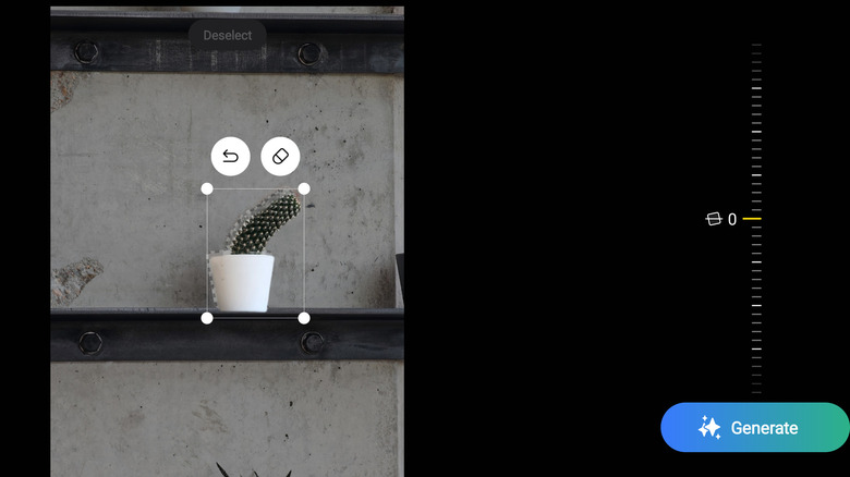 Generative Edit demo on Samsung Galaxy
