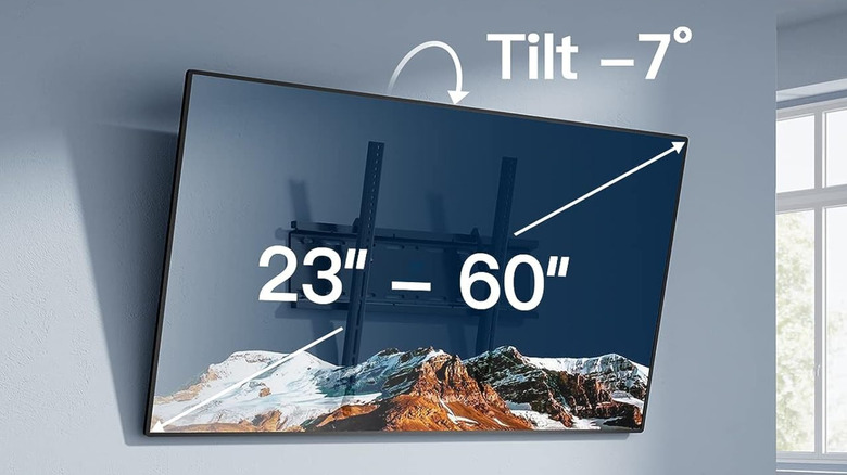 tilt mount for 23 to 60-inch TVs