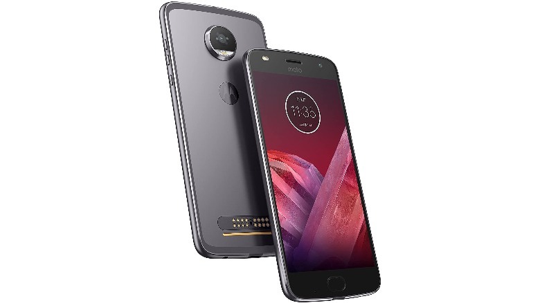 Moto Z2 Play front and rear