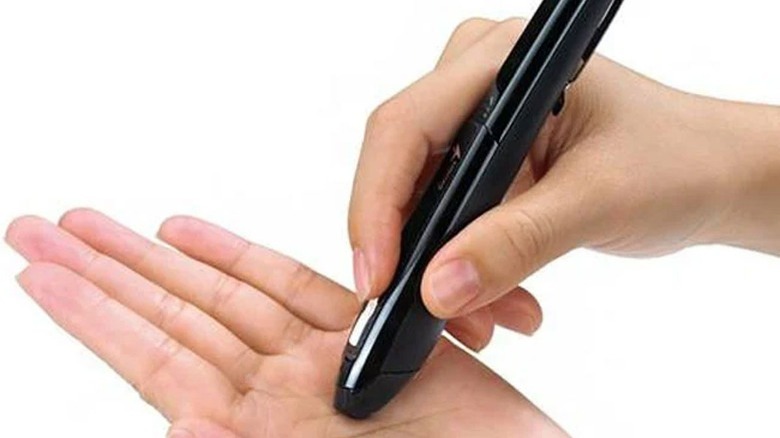 A commercially available pen mouse