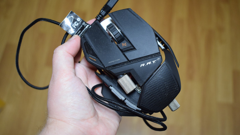 R.A.T. rapid-fire gaming mouse