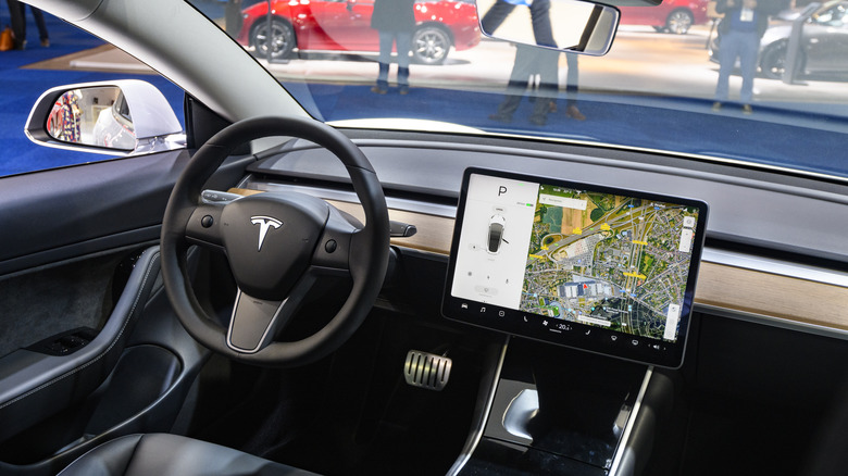 Tesla Model 3 interior