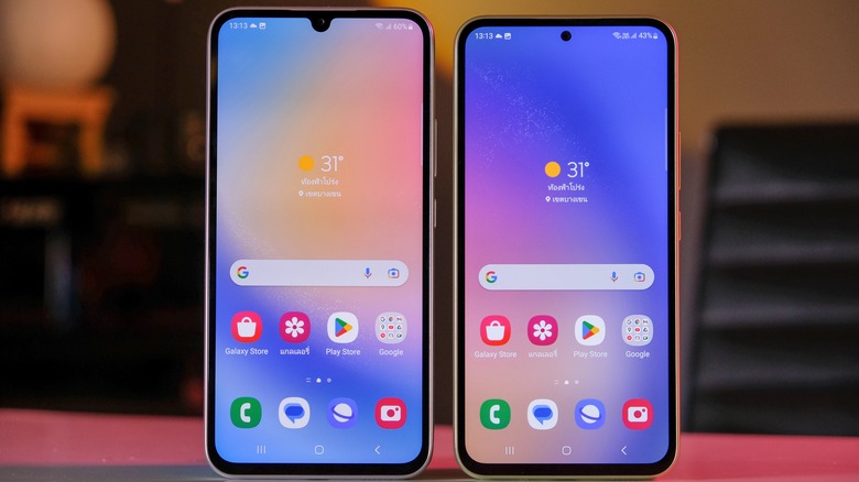 The two Galaxy A54 models