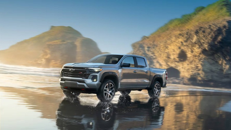 Exterior front view of the 2025 Chevrolet Colorado