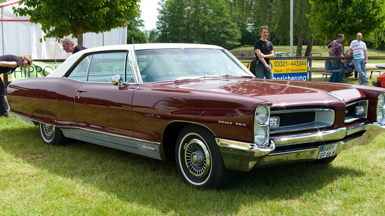 Pontiac Grand Prix at an outdoor car show