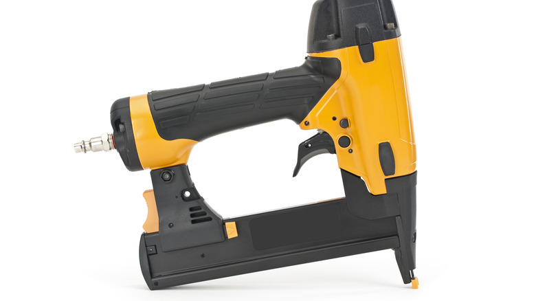 A pneumatic nail gun