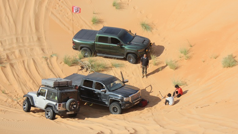 group off-roading