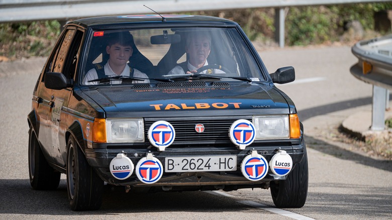 Talbot Lotus Horizon on the road