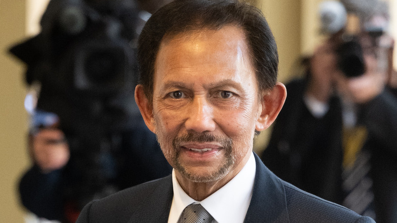 The Sultan of Brunei at an event