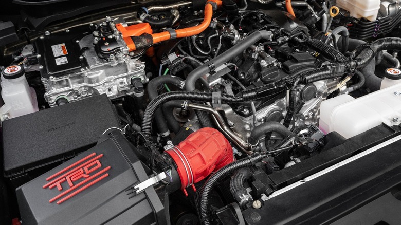 2024 Toyota Tacoma TRD Pro Engine Bay