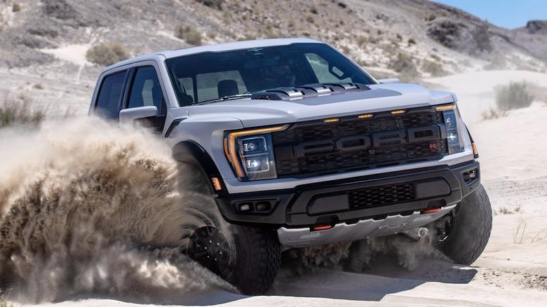 Ford F-150 Raptor R Gray