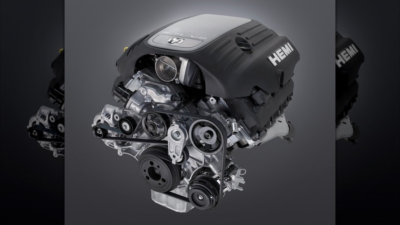 5.7-liter Hemi V8 engine