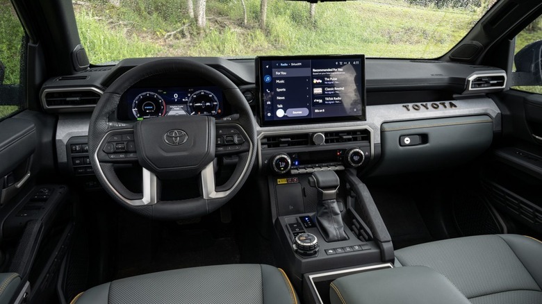 2024 Toyota Tacoma interior