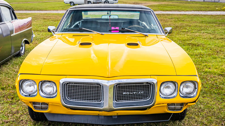 Yellow 1st generation Firebird