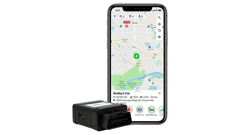 MOTOsafety OBD Tracker with smartphone app