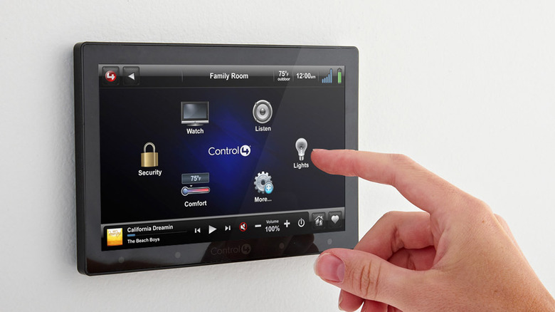 Control4 touchscreen hub