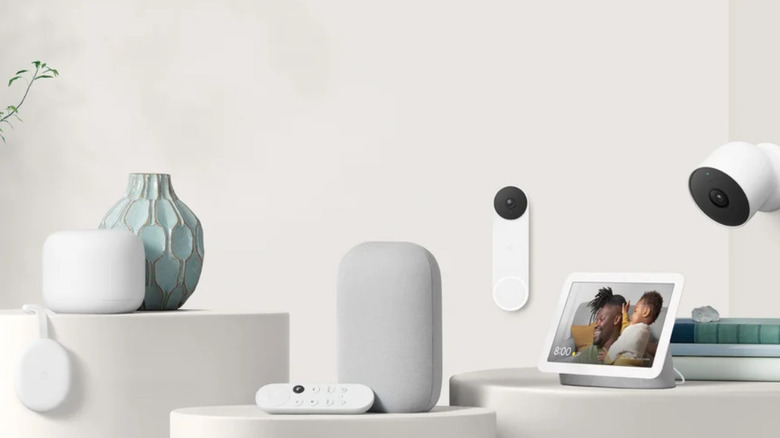 Google Nest smart home devices