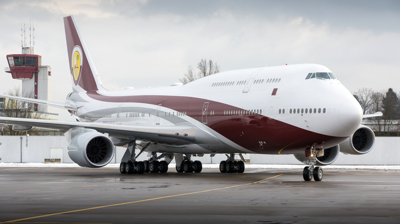 Boeing 747 Business Jet of Qatari Royal Family