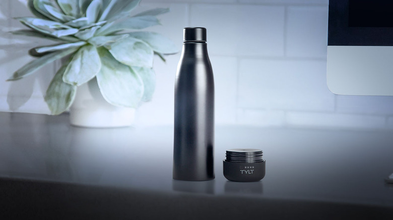 Tylt smart bottle on counter