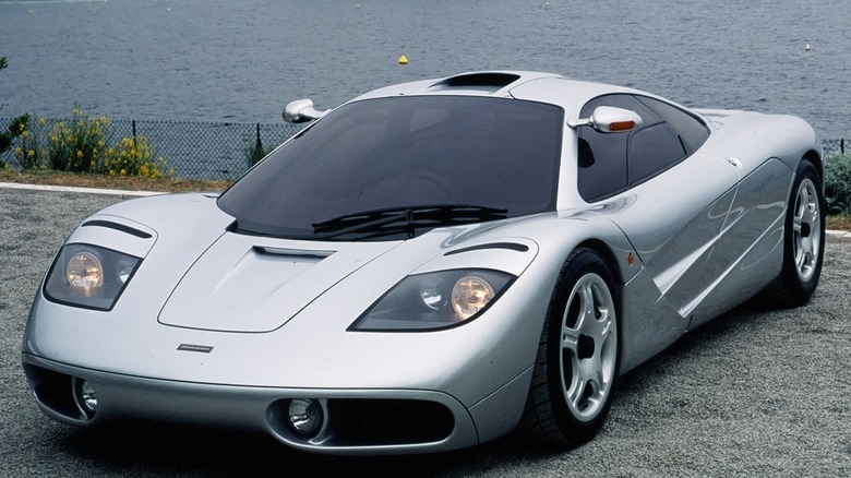 McLaren F1 by the coast