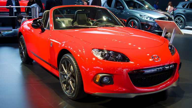 Orange third generation MX-5