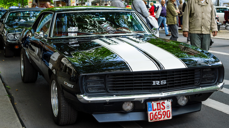 Black 1968 Chevy Camaro RS