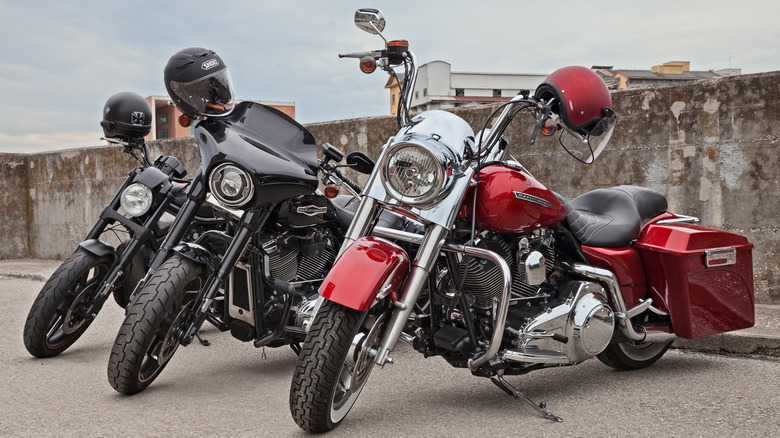 Harley-Davidson logo at dealer