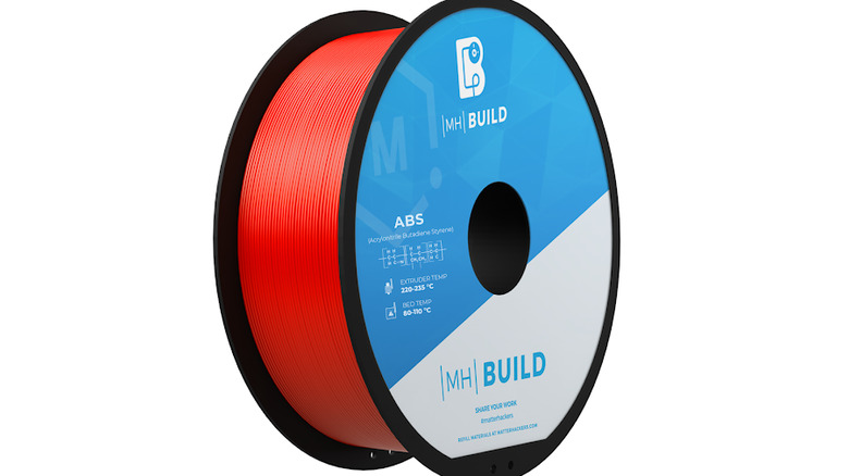 Spool of Matterhackers ABS filament