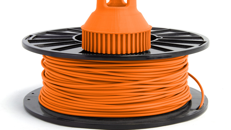 Spool of Matterhackers nylon filament