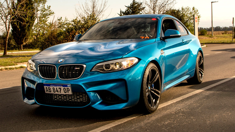 2017 BMW M2 driving