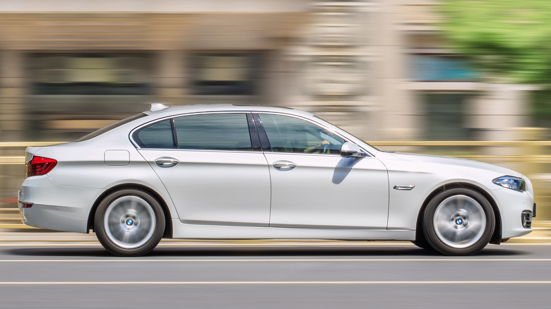 2016 BMW 5 Series driving