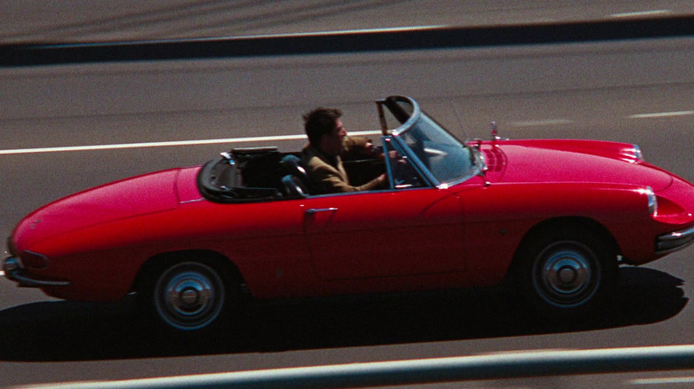 The Graduate Alfa Romeo convertible