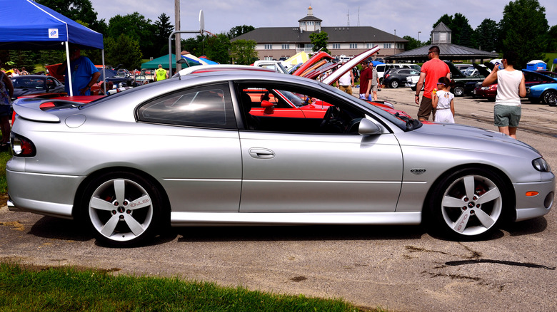 Silver 2004 Pontiac GTO at car show